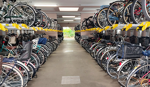 水戸駅北口地下自転車等駐車場